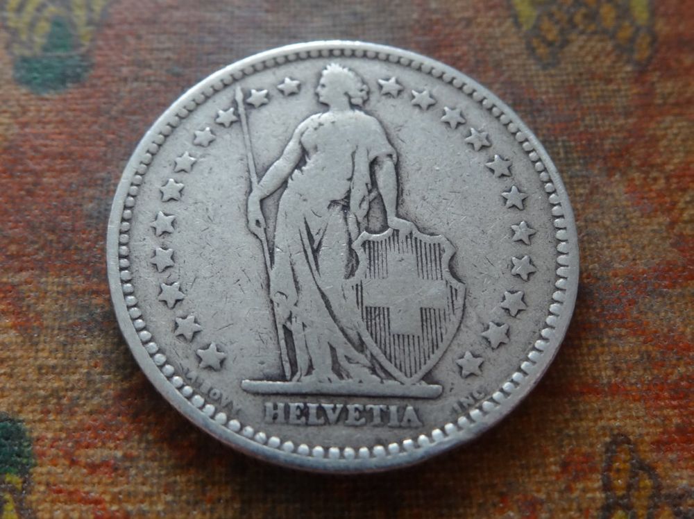 Tutti le monete: 2 Fr. 1894   (C) – Usato da Romanel-sur-Lausanne venduto da Swift13 1