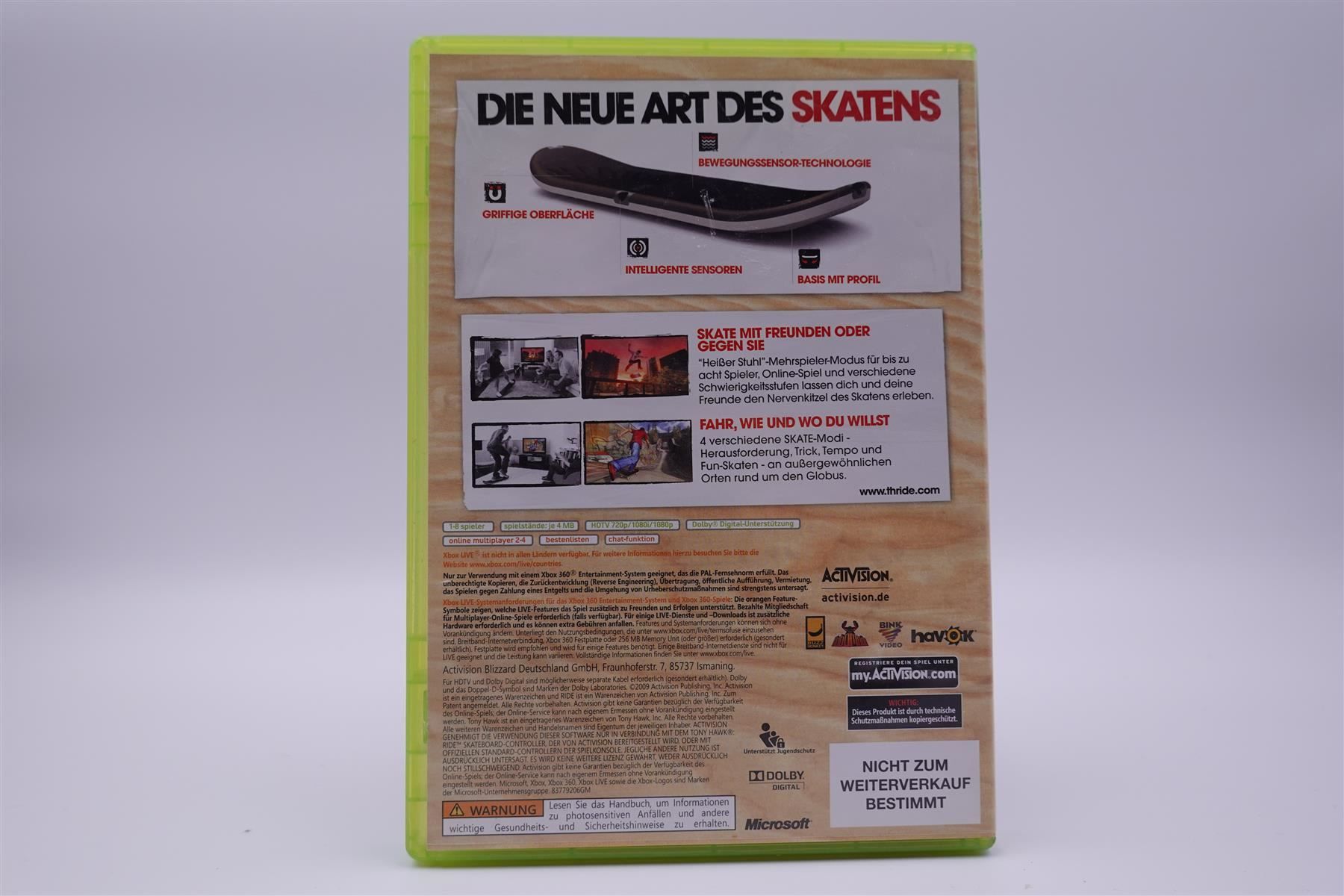 Microsoft Giochi: Tony Hawk Ride (XBOX360) – Usato da Herisau venduto da ZelliZone 1