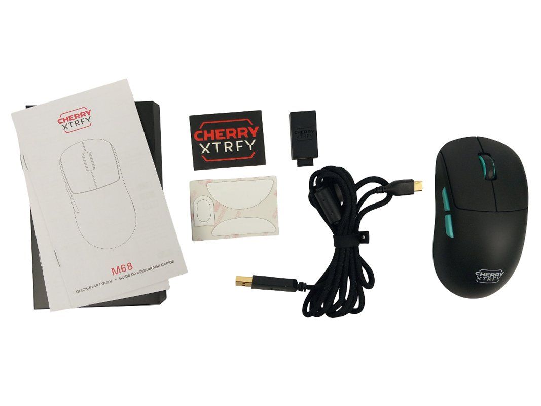 Mouse: CHERRY xtrfy M68 Wireless Black Maus – Usato da Hünenberg venduto da Restwert_Zug 8