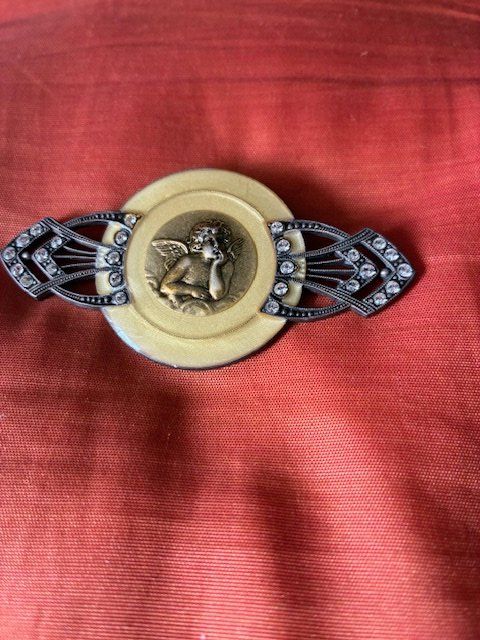 Spille & Fermagli: broche art déco signée C.popesco – Usato da Evilard venduto da nenette01 1