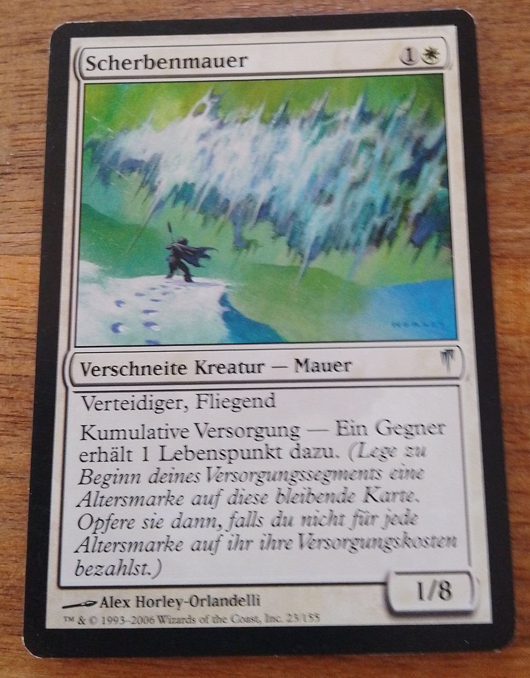 Magic The Gathering Carte collezionabili: Magic the Gathering Karte Scherbenmauer (B) – Usato da Wohlen AG venduto da salamanderspielwaren