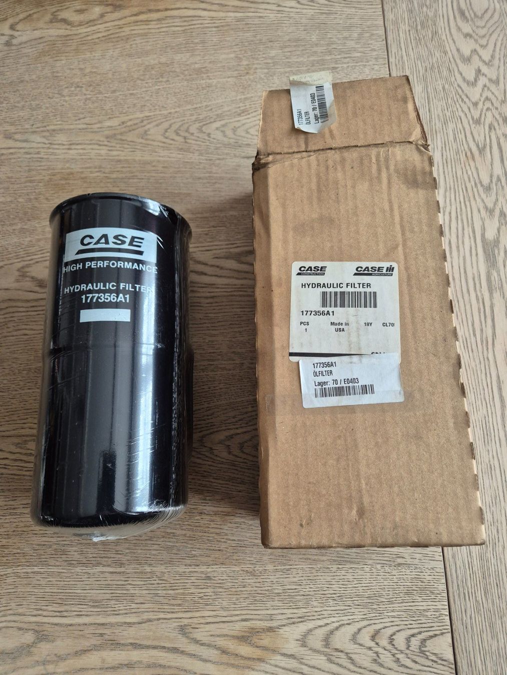 IHC Sonstiges Fahrzeugzubehör: Case IH Hydraulikfilter 177356A1, Neu, Originalverpackt – Neu und originalverpackt aus Uttigen von Fendt01 2