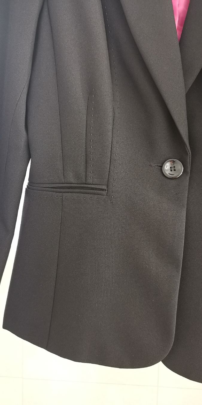 Giacche: Schwarzer Blazer Gr. 38, tailliert, neu – Nuovo (secondo la descrizione) da Itingen venduto da schweizersternchen 1