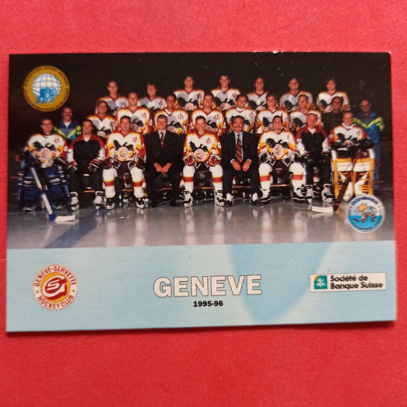 Carte collezionabili: Geneve Team Card - 1995/96 – Usato da Dübendorf venduto da kb86_MOVIE