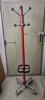 Garderobe Garderobenständer Vintage 70er 80er rot