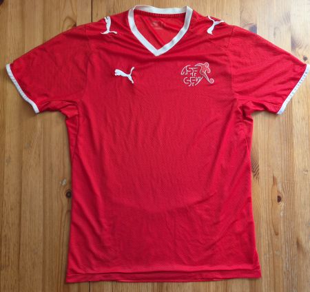 Trikot Schweiz Gr. S Puma Schwizer Nati Fussball Suisse
