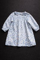 Petit Bateau |Spring Kleid |Baumwolle | floral blau |wie neu