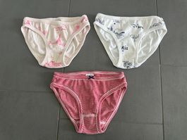 Petit Bateau 3er-Set Slips - Gr. 8ans128cm