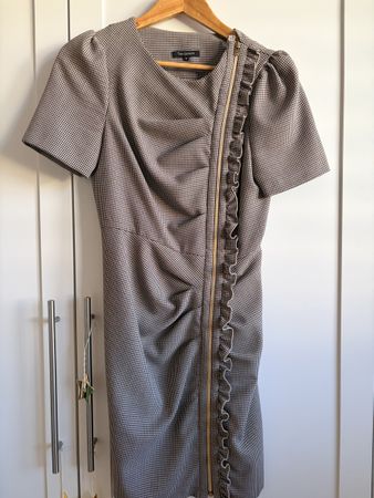 Robe Tara Jarmon imprimé Pied-de-poule taille 36