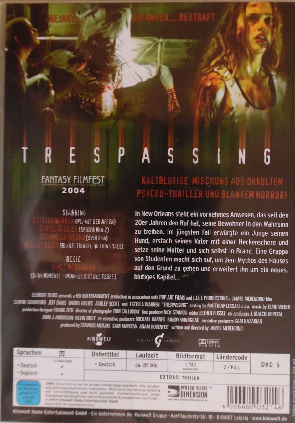 Alle DVDs: Trespassing – Gebraucht aus Bellinzona von Luna093 2