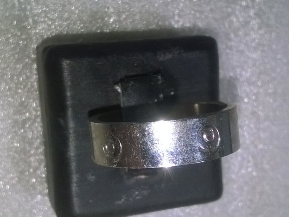 Anelli: ring edelsthal,,,silber farbe,,,glanzig – Nuovo (secondo la descrizione) da Basel venduto da bijoutrie_4
