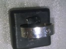ring edelsthal,,,silber farbe,,,glanzig