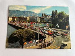 1983 / Genève Le Pont du Mont-Blanc et la ville