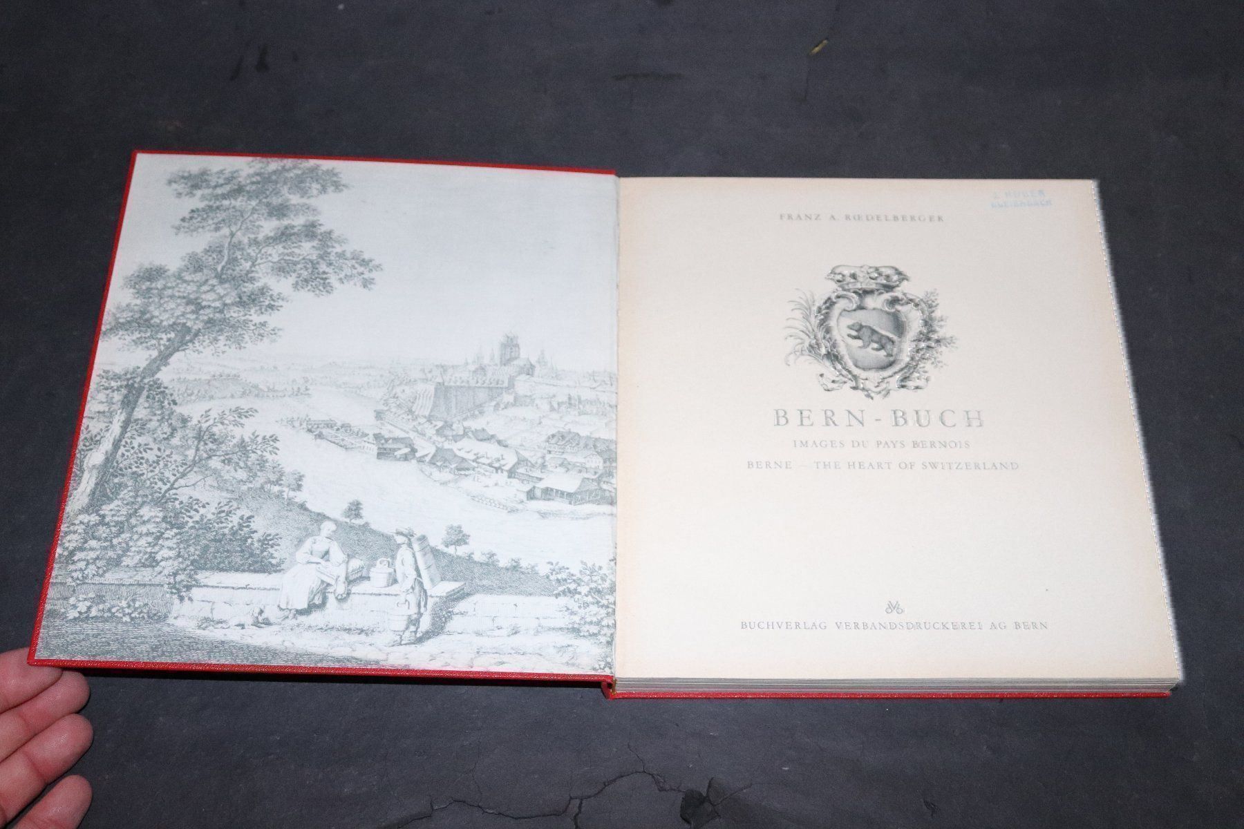 Libri: ROEDELBERGER,BERN-BUCH,ILLUSTRIERT,RAR – Usato da Guensberg venduto da Herzaktion 1