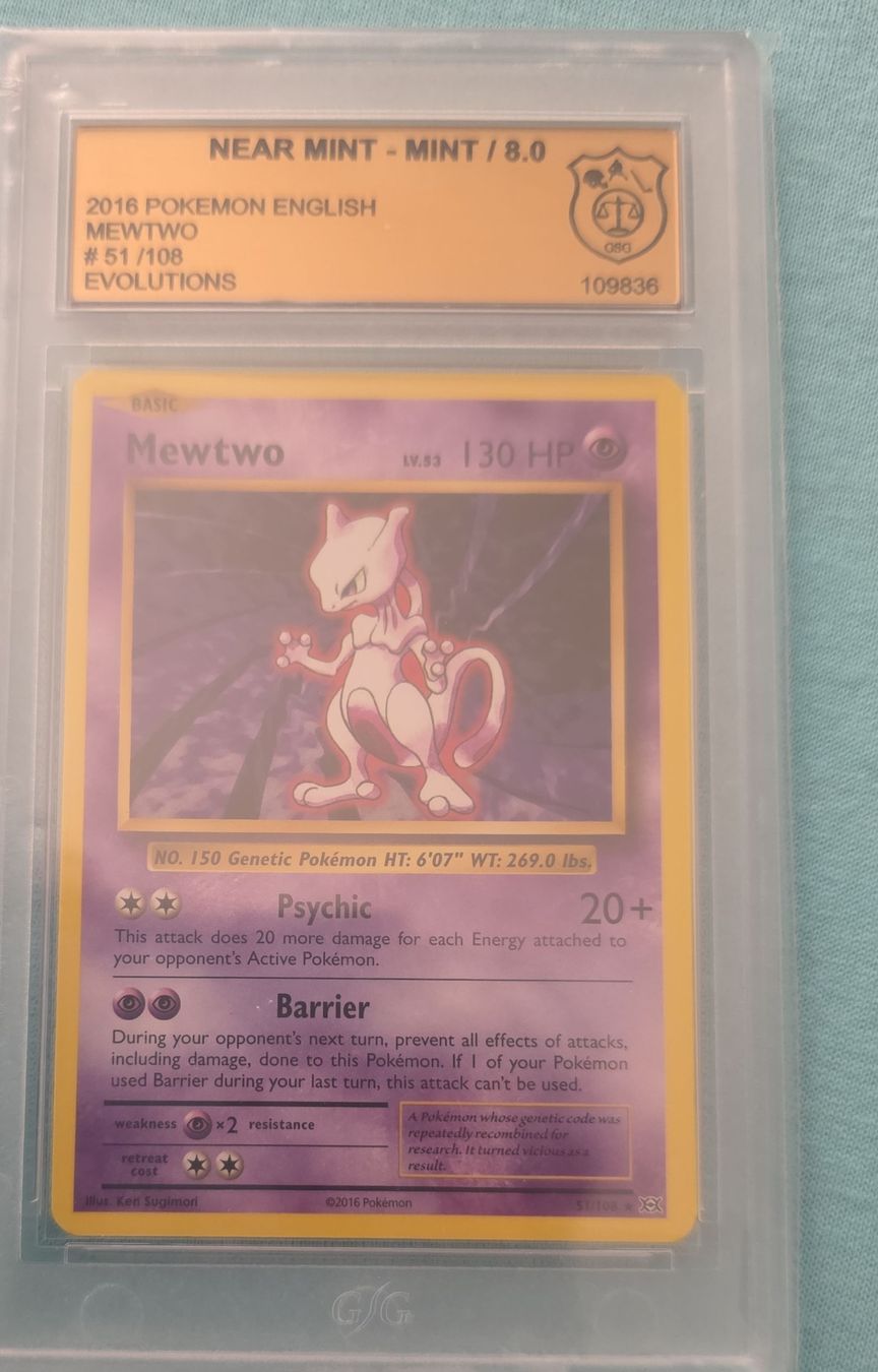 Pokémon Carte collezionabili: Carta Pokemon Mewtwo 51/108 - Evolutions – Usato da Massagno venduto da Arj87