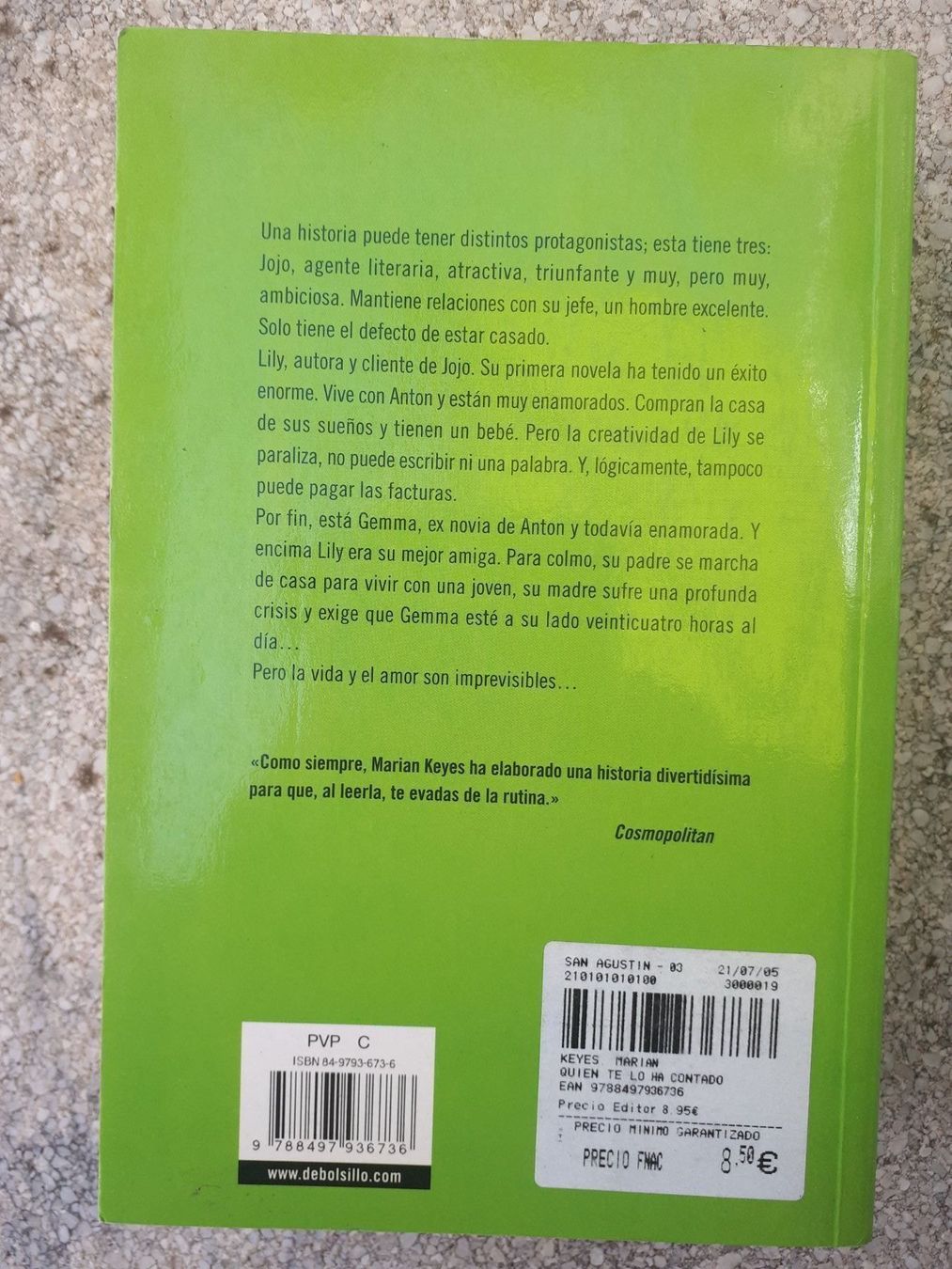 Libri: Quién te lo ha contado Marian Keyes – Usato da Basel venduto da Alacant 1