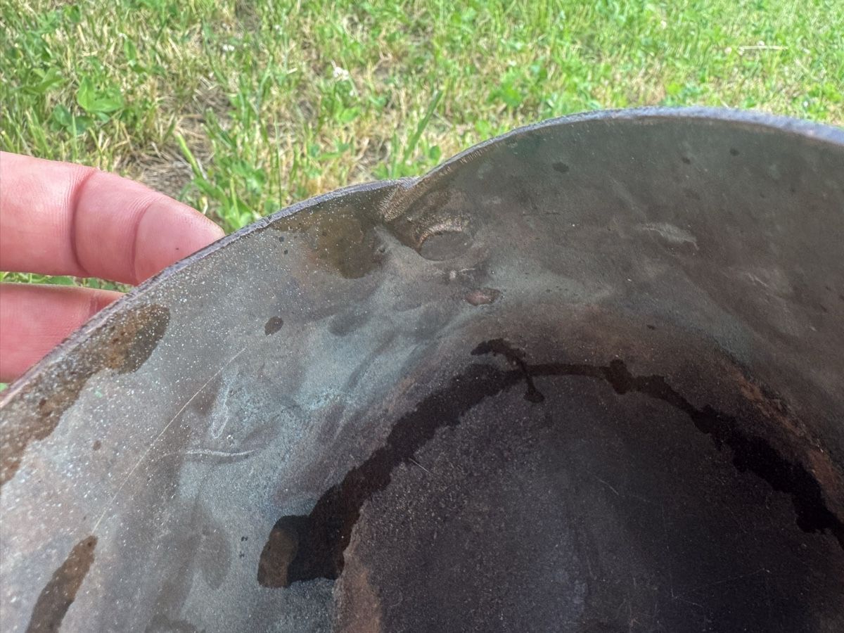Campanacci mucche: Sonnette  Alpine 11 avec belle courroie  – Usato da Penthalaz venduto da Antique93 3