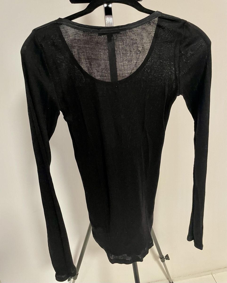 Top: Rag & Bone - T XXS, Top noire – Usato da Genève venduto da Rio10 3