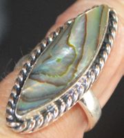Ring L-3732 – Abalone - Innendurchmesser 18 mm