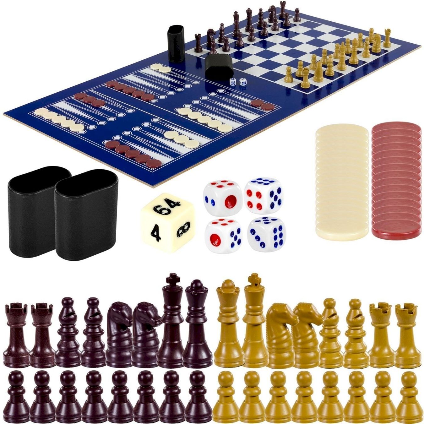 Jeux: Spieletisch Multigame 15 in 1 schwarz – Neuf avec emballage d'origine à Bottighofen par zaap 4