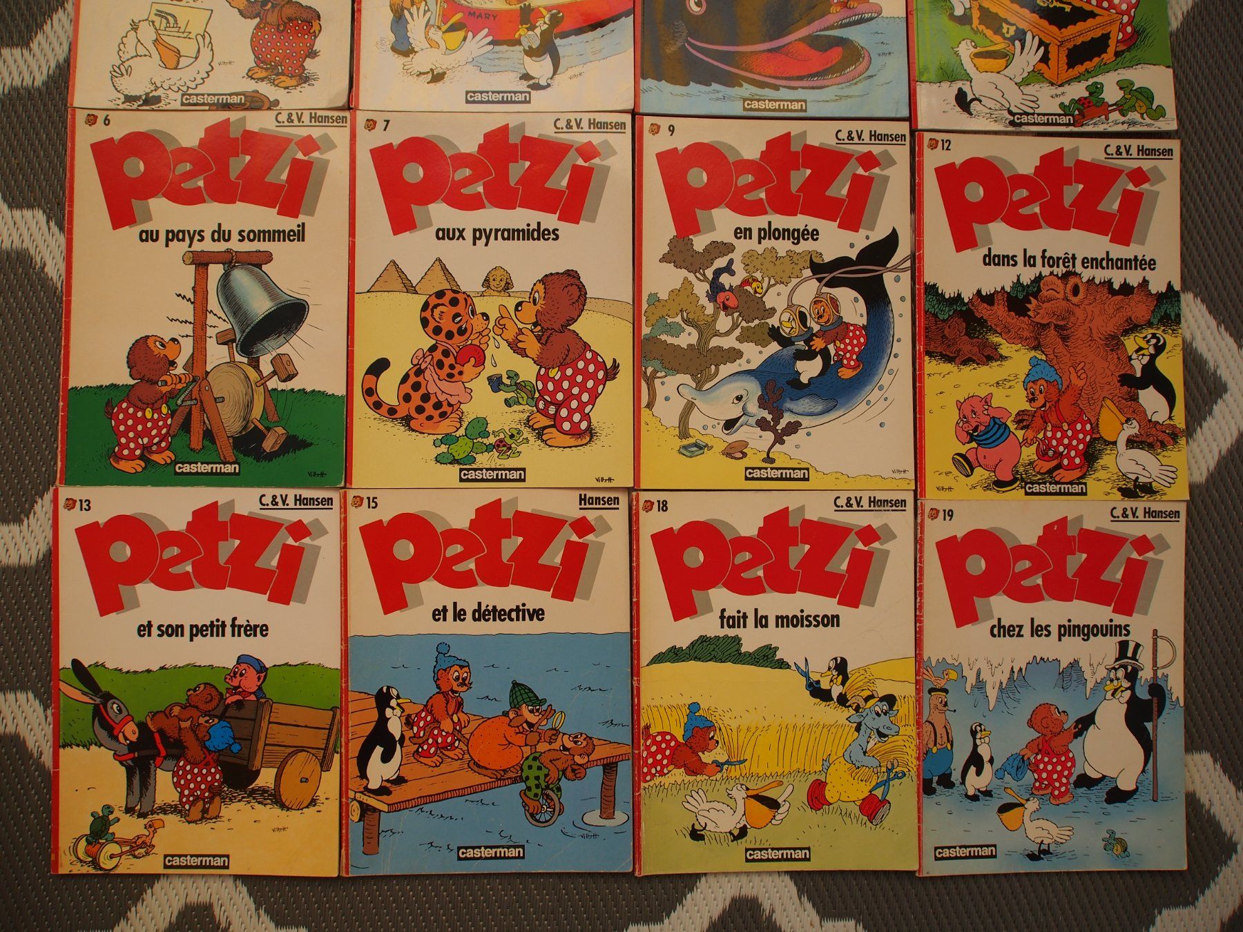 Comics: Petzi lot de 12x – Gebraucht aus Ovronnaz von Etagne68 1