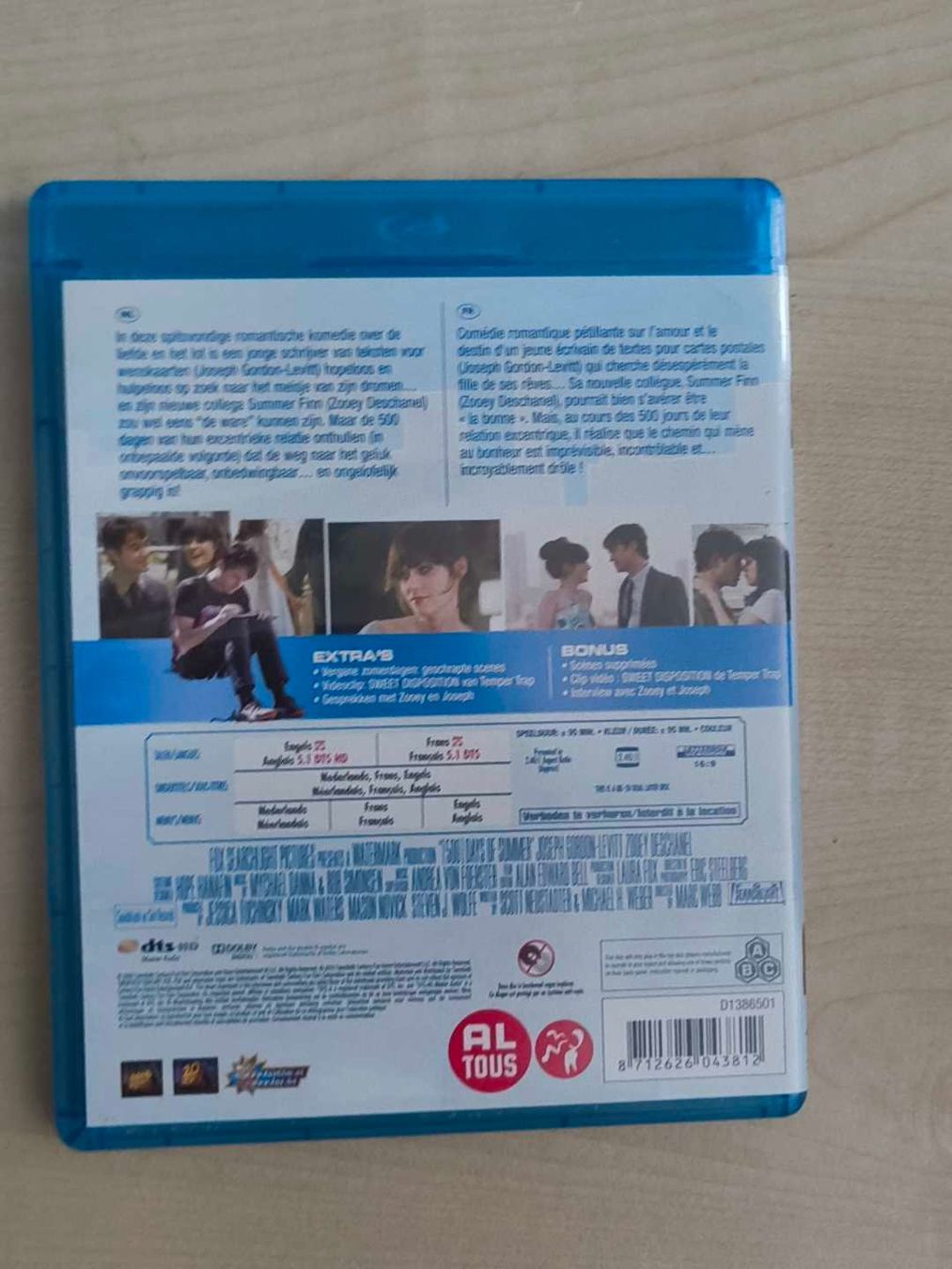 Tous les DVDs: 500 jours ensemble - Marc Webb - Blu-ray – D'occasion à Sion par dor_8hwv 1