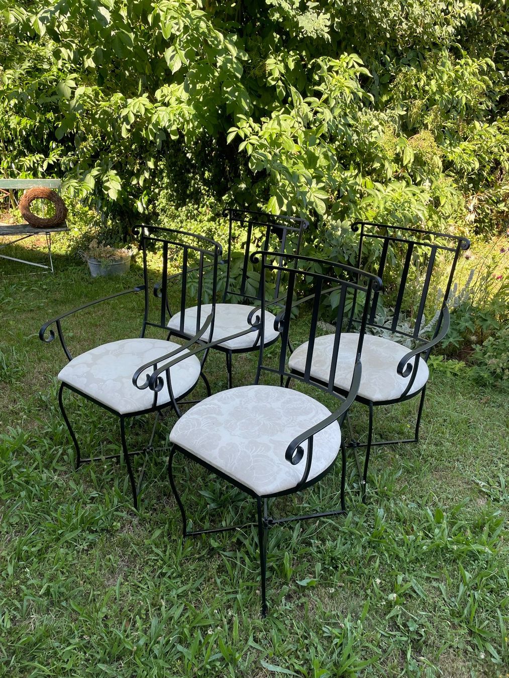 Pfister Chaises: Metall-/Eisenstühle / Gartenstühle – D'occasion à Trimstein par Spoonface 1