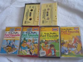 6x Kassetten Hörspiel - Fünf Freunde - wie TKKG