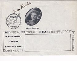 Pionier- Luftpost- und Raketen-Flugpostausstellung 1946