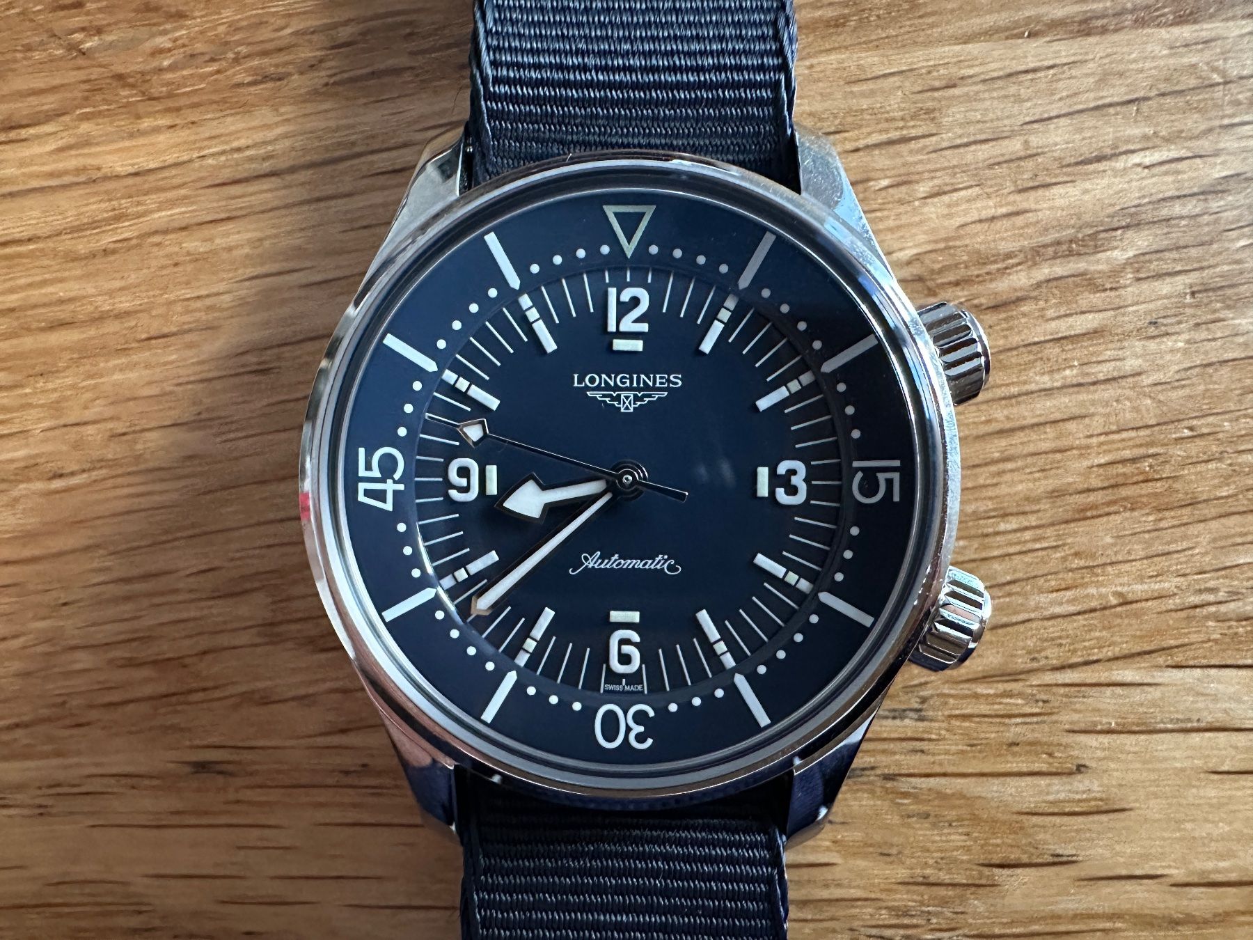 Longines Orologi: Longines Legend Diver 39 L3.764.4.90.2 Full-Set – Nuovo (secondo la descrizione) da Matten b. Interlaken venduto da cour13