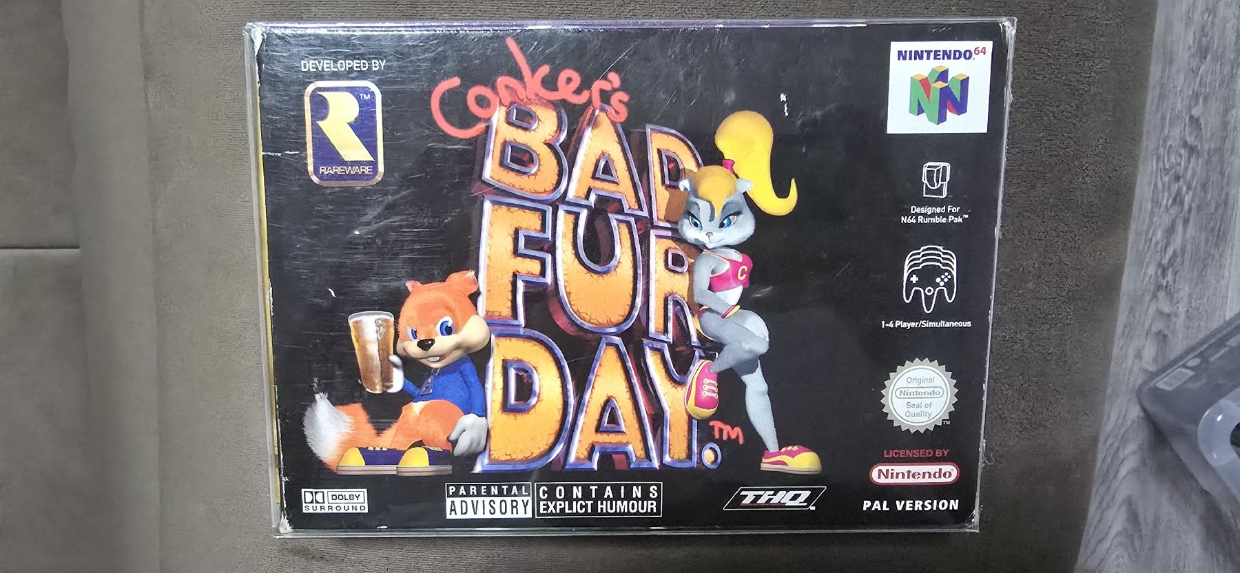 Nintendo Jeux: Conker's Bad Fur Day N64 – D'occasion à Le Noirmont par desoto55 7