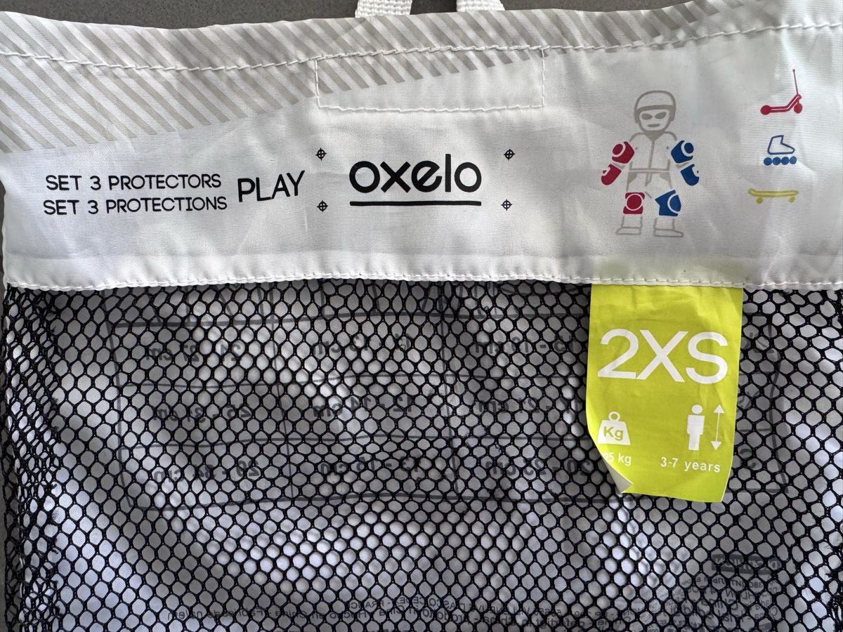 Oxelo Protezioni & Imbottiture: Kinder 3-Set Protektoren, 3-7J – Nuovo (secondo la descrizione) da Feusisberg venduto da arm_l6k9 3