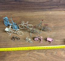 Miniatur Velos, Deko-Fahrräder, Rarität, Vintage