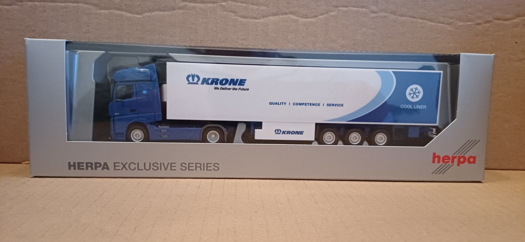 Herpa Modellautos: HERPA. MB 1851 4X2.  SEMIREMORQUE KRONE. 1:87. – Neu und originalverpackt aus Romanel-s-Lausanne von Bidule01 3