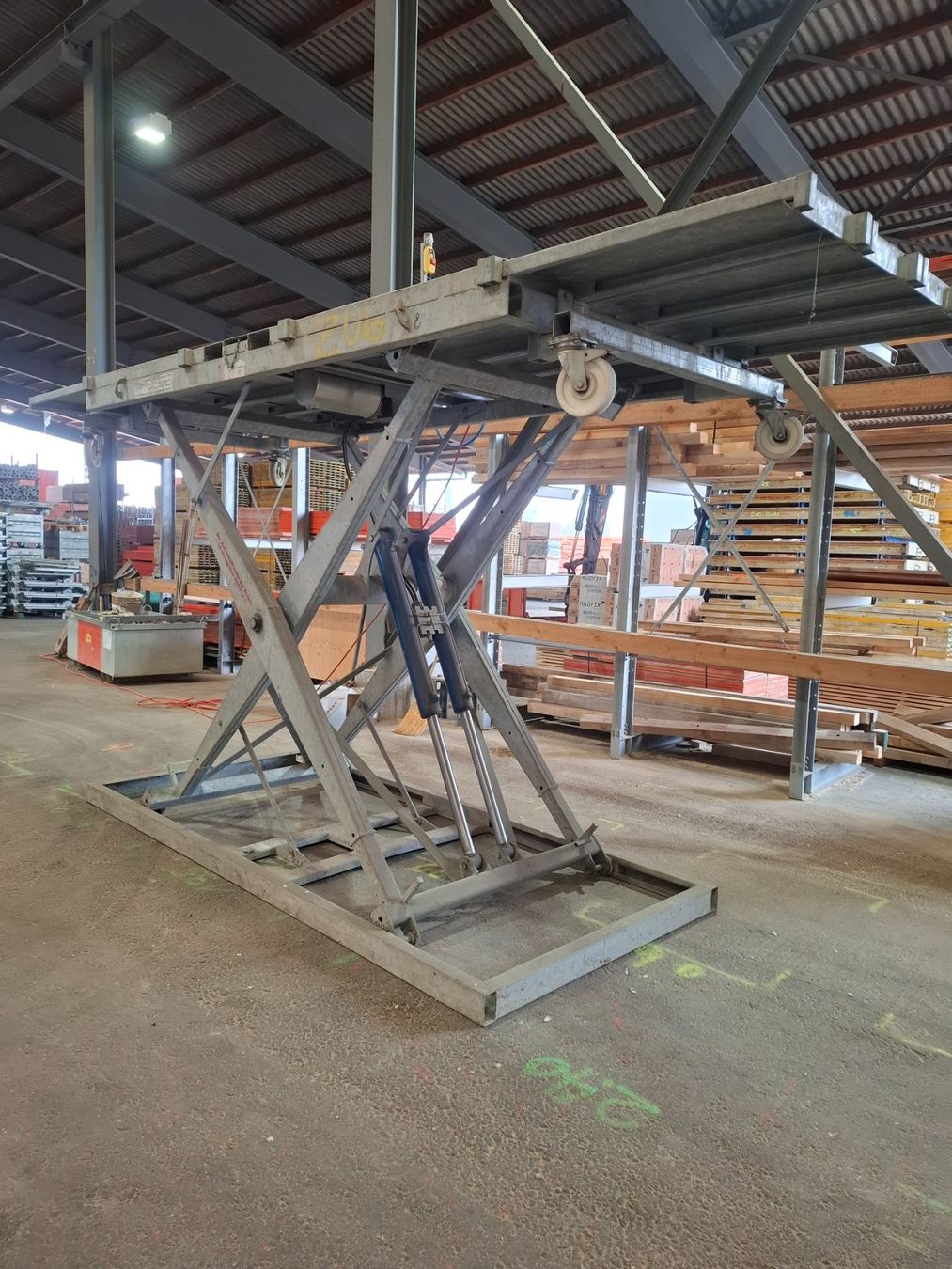 Gerüste: 1x Layherr MauerArbeitsbühne MB 3000 – Gebraucht aus tamins von MagazinGRZH