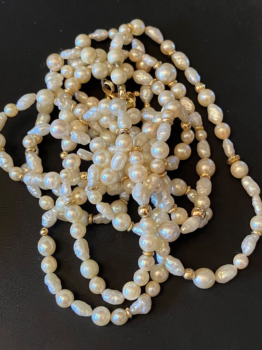 Catenine: Lunghissimo sautoir di perle – Usato da Rancate venduto da FiorAngela011 3