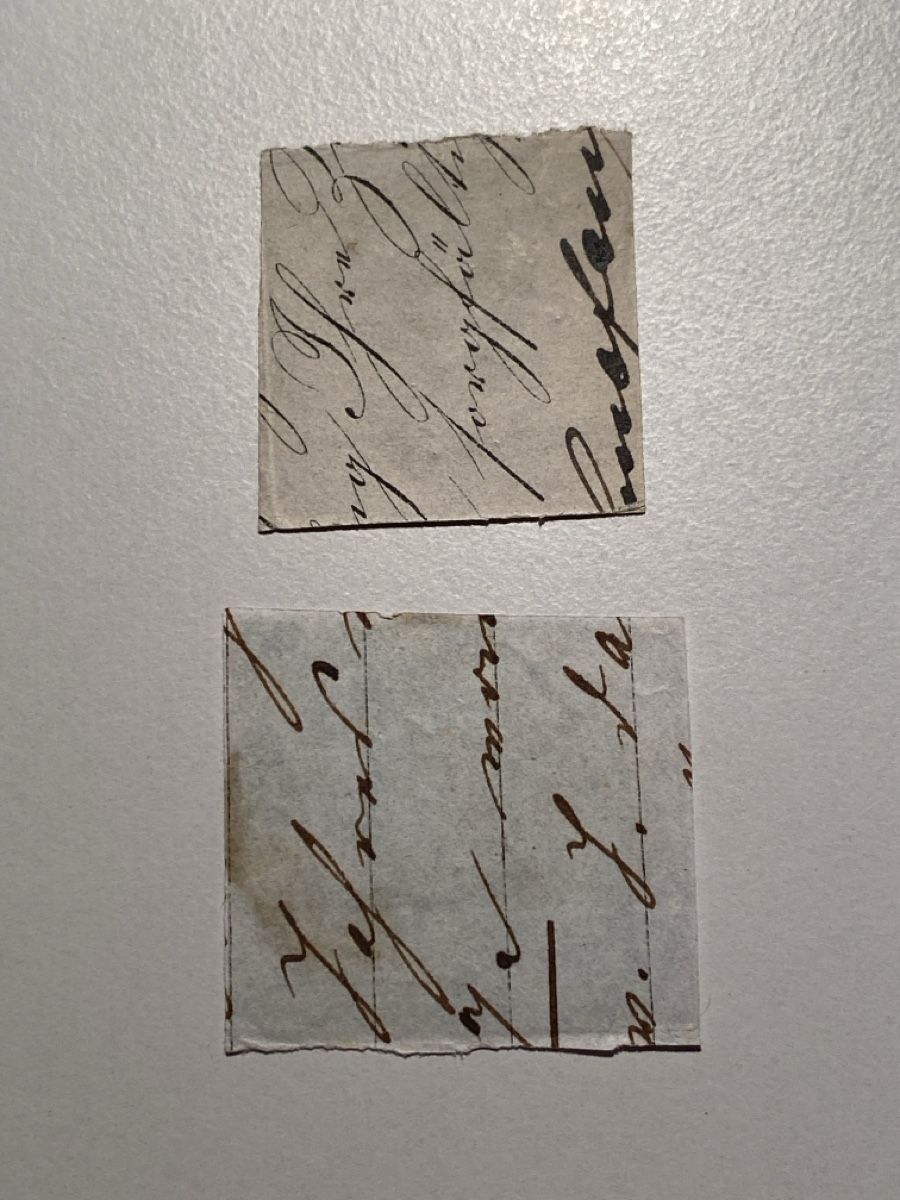 Alle Briefmarken: Württemberg 1851, 3 + 6 Kreuzer – Gebraucht aus Küssnacht a. Rigi von Unique-Valuable 1