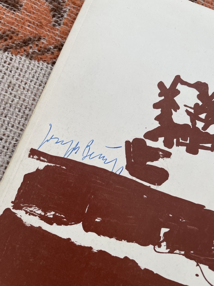 Libri: Joseph Beuys kunstmuseum basel 1977 signiert – Usato da Basel venduto da Amechan. 2