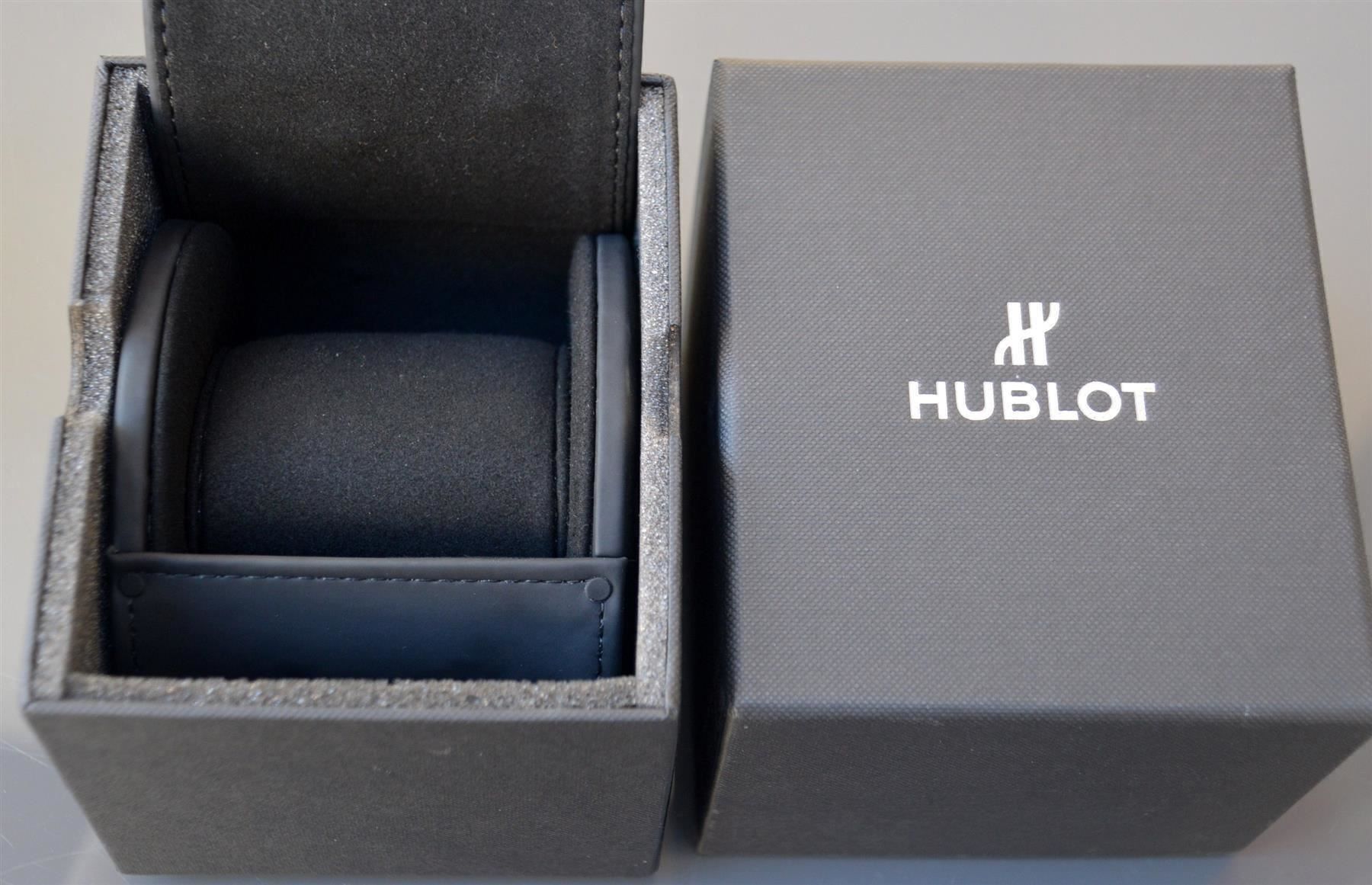 Hublot Uhrenboxen: Uhrenbox /  boîte de montre HUBLOT – Neu (gemäss Beschreibung) aus Collonges von arashee 3