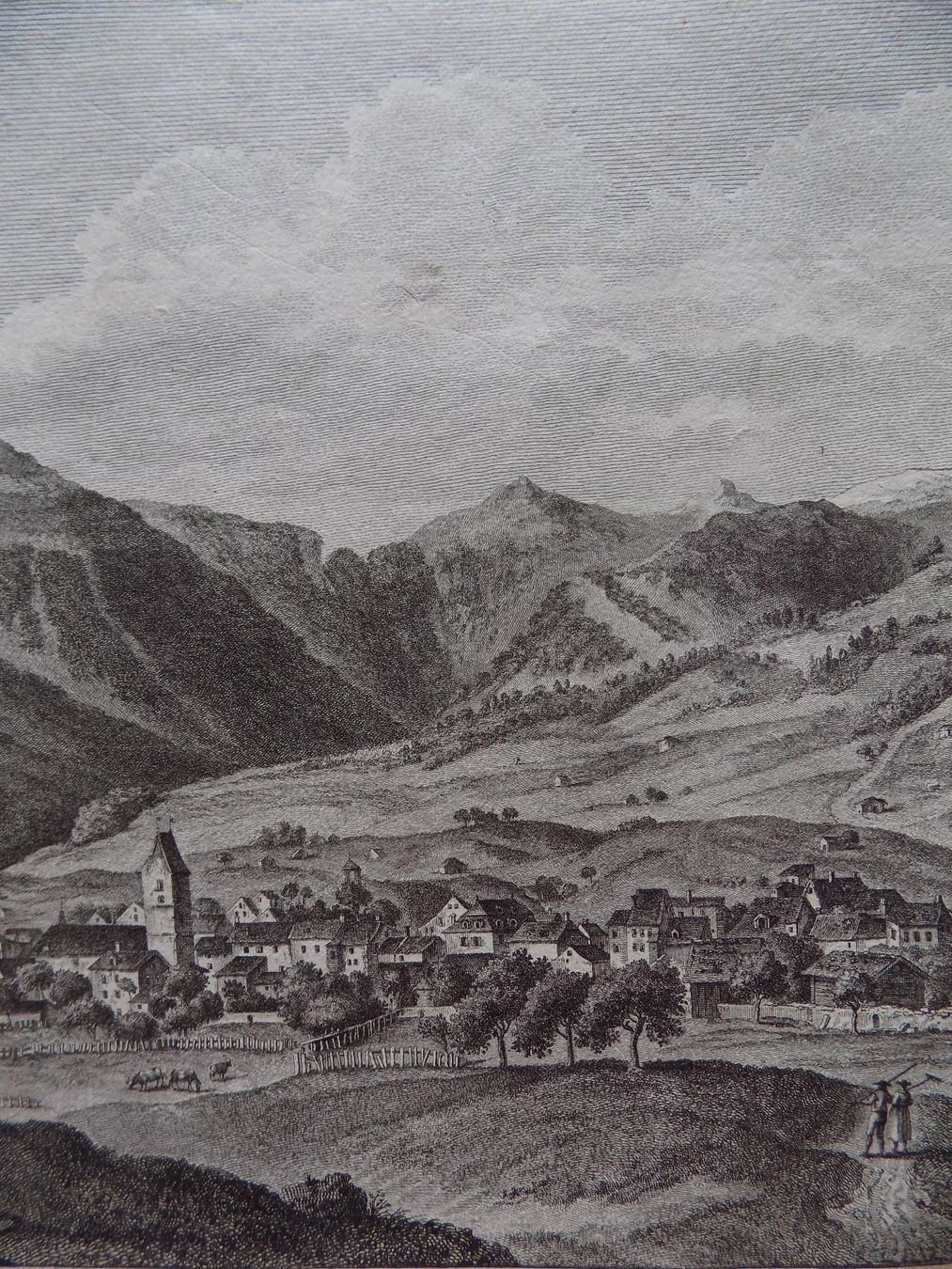 Gravures: Glarus grosser Kupferstich – D'occasion à Risch par Rischli15 6