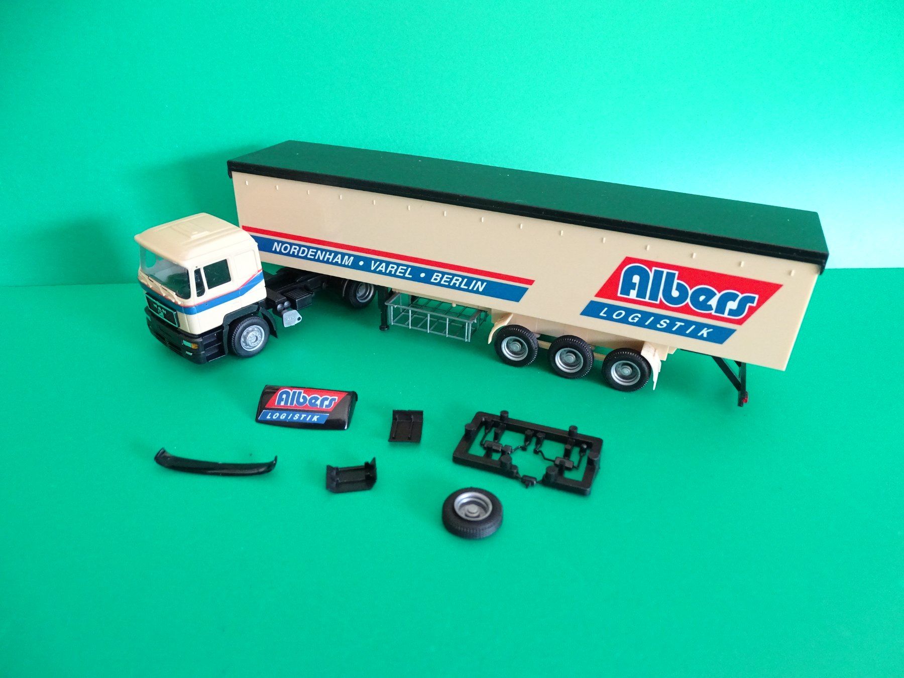 Modellini d'auto: MAN LKW von AMW 1/87 – Nuovo (secondo la descrizione) da Bretzwil venduto da Meex