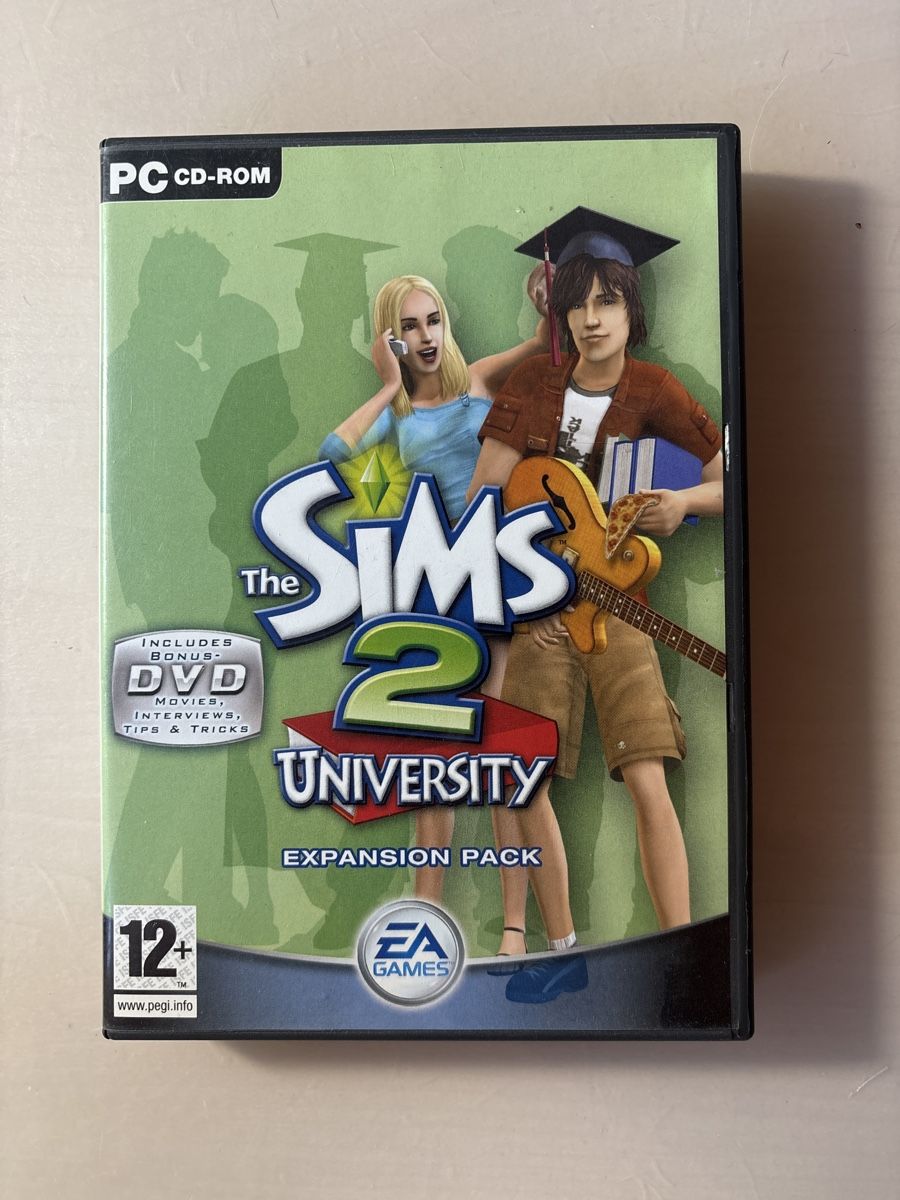 Giochi: The Sims 2 University PC CD-ROM - Top Zustand! – Usato da Ruswil venduto da Slivio_