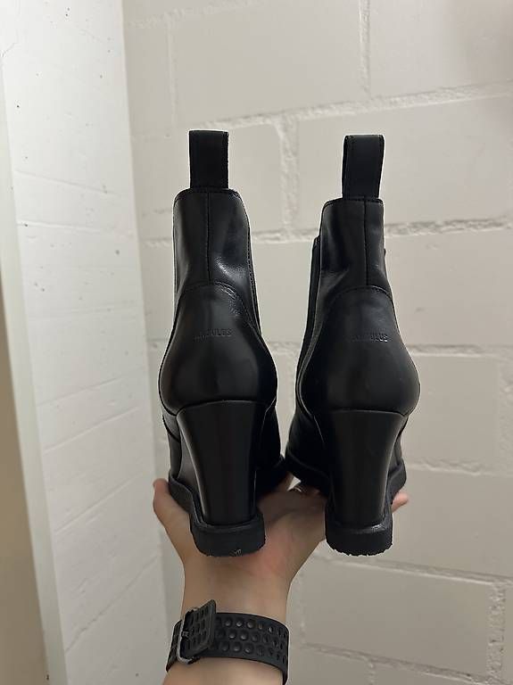 Scarpe da donna: Angulus Stiefeletten mit Keilabsatz Gr.42 – Usato da Uster venduto da staernli4 3