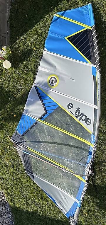Surf: Windsurf  Segel North E-type 7,3 m Komplettes Rig – Usato da Triesen venduto da ParZival79