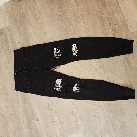 Schwarze Herren Jeans Hose , Gr. S neu