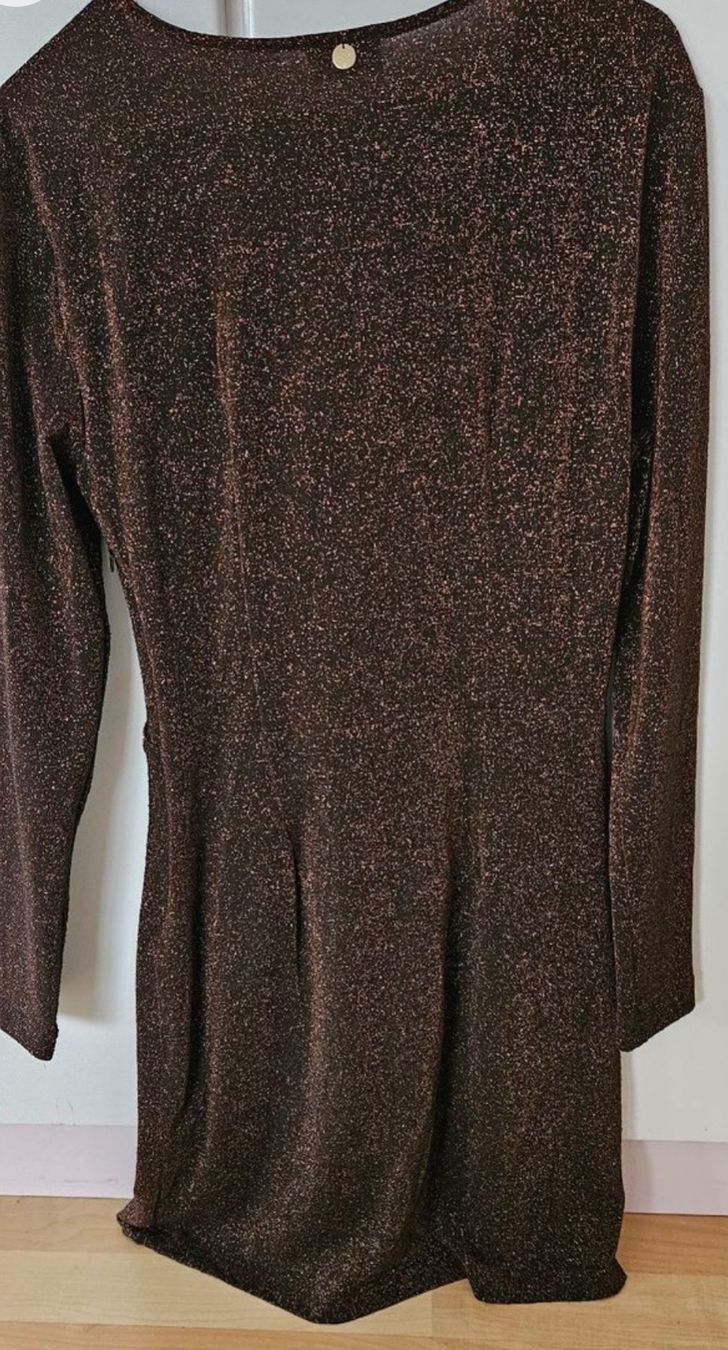 Liu Jo Kleider: 🤎Kleid Liu Jo 38 Coctailkleid Glitzer – Neu (gemäss Beschreibung) aus Schlieren von mal_grab 2