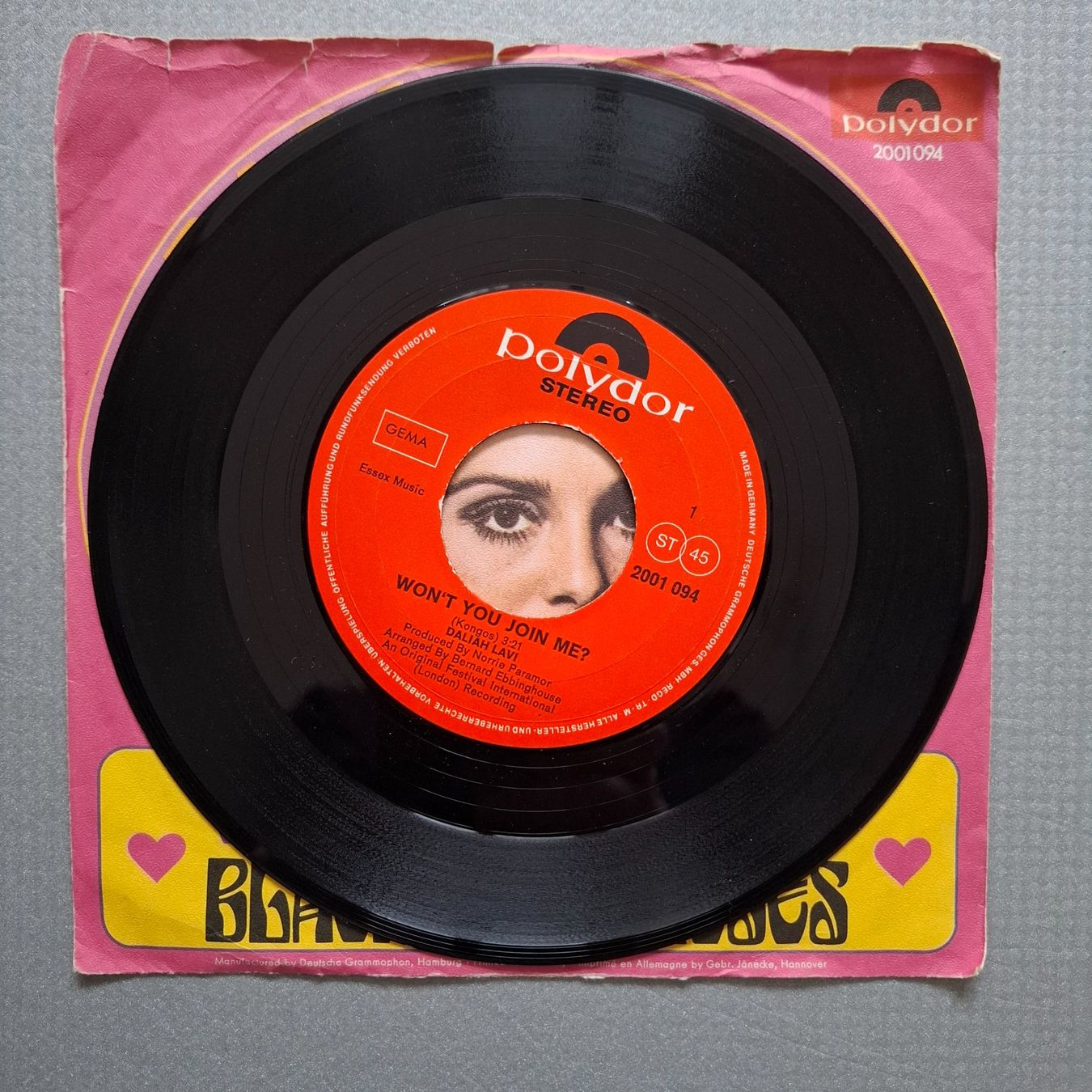 Schallplatten: Daliah Lavi - Won't You Join Me? – Gebraucht aus Arbon von pendulum 1