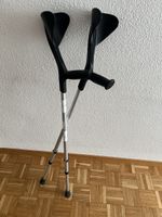 Forearm Crutches aluminum adjustable pair used