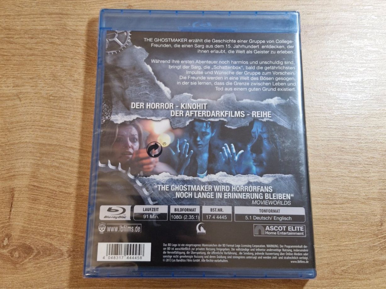 Alle DVDs: The Ghostmaker 3D (2012) NEU OVP RAR Bluray – Neu und originalverpackt aus Pfungen von Whitie 1