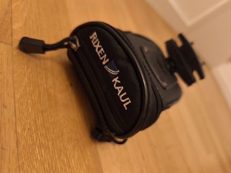 Fahrrad Satteltasche Rixen Kaul schwarz gebrauchter Zustand